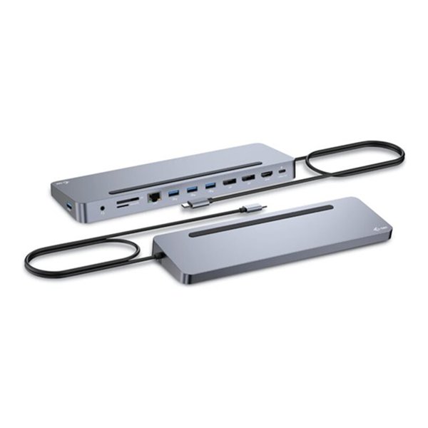 USB-C Ergo 3x LCD Dock Metal Ergonomic 4