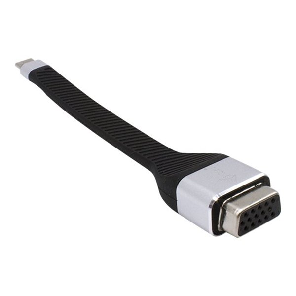 USB-C Flat VGA Adapter Full HD