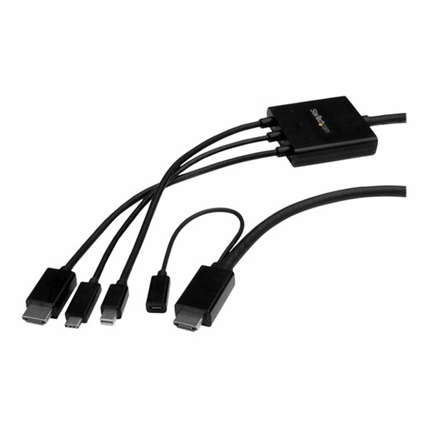 USB-C HDMI or mDP to HDMI Cable 6ft