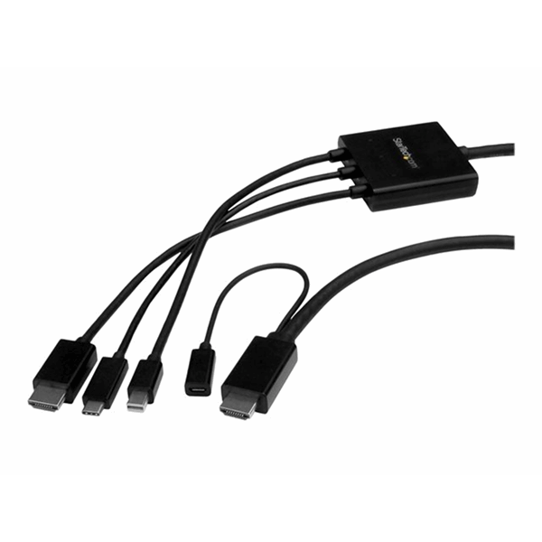 USB-C HDMI or mDP to HDMI Cable 6ft