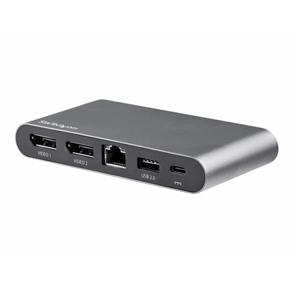USB C Multiport Adapter Dual DP-PD
