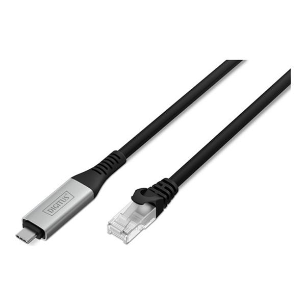 USB-C - RJ45 CAT 6A S/FTP Cable 1 Gbit/s