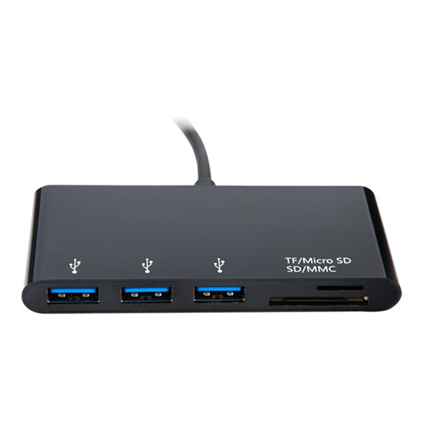 USB-C TO 5IN1 HUB BLACK