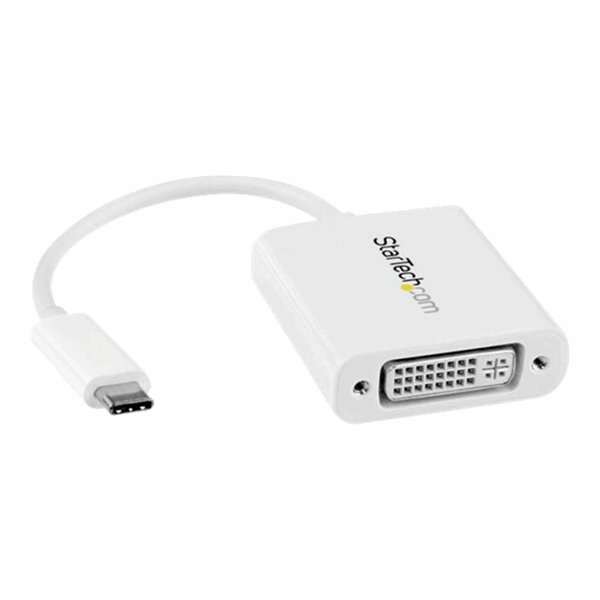 USB-C to DVI Adapter - White