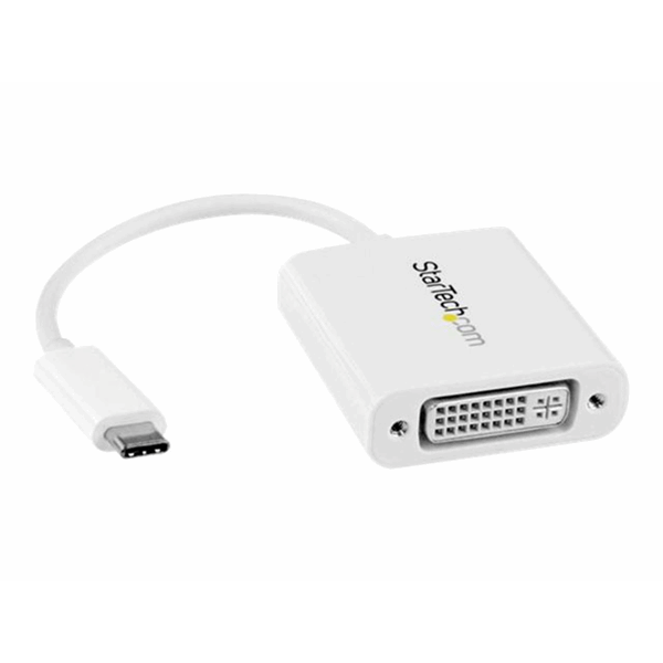 USB-C to DVI Adapter - White