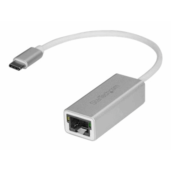 USB-C to Gigabit Network Adapter -Silver USB-C to Gigabit Network Adapter -Silver
