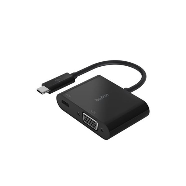 USB-C to VGA+Charge Adapter 60W PD