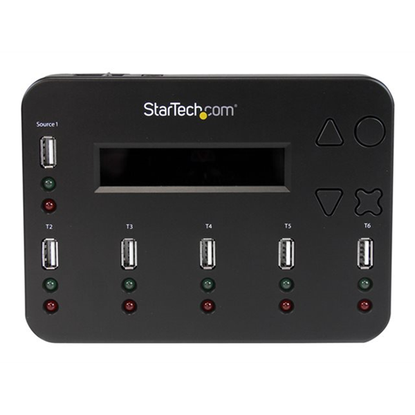 StarTech.com Standalone 1:5 USB-Flash Drive duplicator en -wisser - flashdrive kopieerder