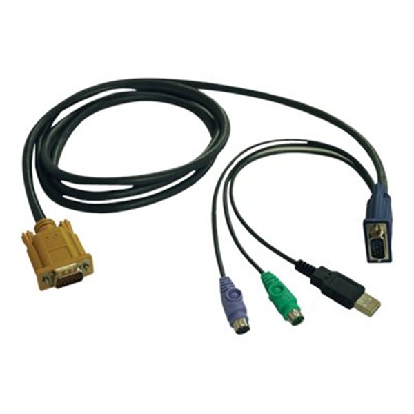 USB/PS2 Combo Cable for NetDirector KVMSwitches B020-U08/U16 and KVM B022-U16 15 ft. 4.57 m