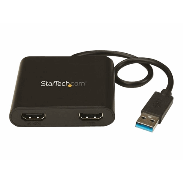 USB to Dual HDMI Adapter - 4K
