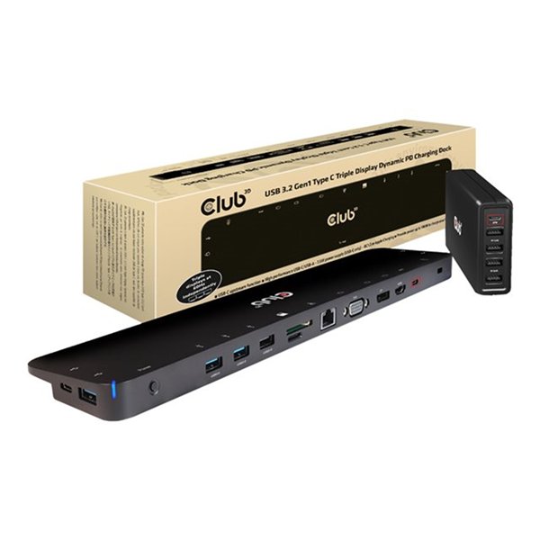 USB TYPE C3.2 GEN 1 TRIPLE DISPLAY DYNAMIC PD CHARGING 100W
