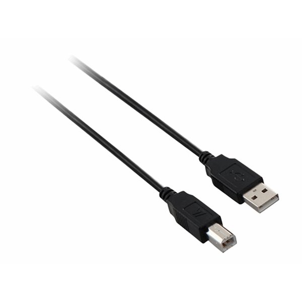 USB2.0 A TO B CABLE 1.8M BLACK