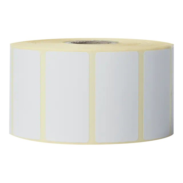 Verpakt per 16 stuks - prijs per stuk voorgestanste labelrol: 51 x 26 mm directthermisch wit 1900 labels/rol Verpakt per 16 stuks - prijs per stuk voorgestanste labelrol: 51 x 26 mm directthermisch wit 1900 labels/rol