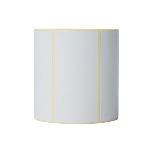 Verpakt per 8 stuks - prijs per stuk voorgestanste labelrol: 102 x 50 mm directthermisch wit 1050 labels/rol