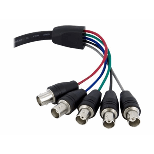 VGA to 5 BNC Monitor Cable