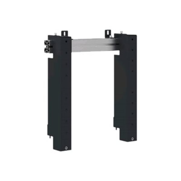 Videowall Mounting: Fixed mounting system for Videowall: 42i - 65i VESA max 400x 400 max 80 Kg installation adjustments