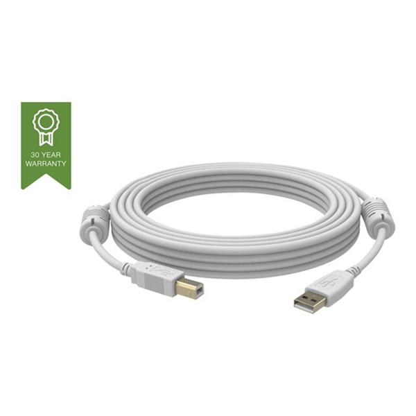 VISION 2m White USB 2.0 cable