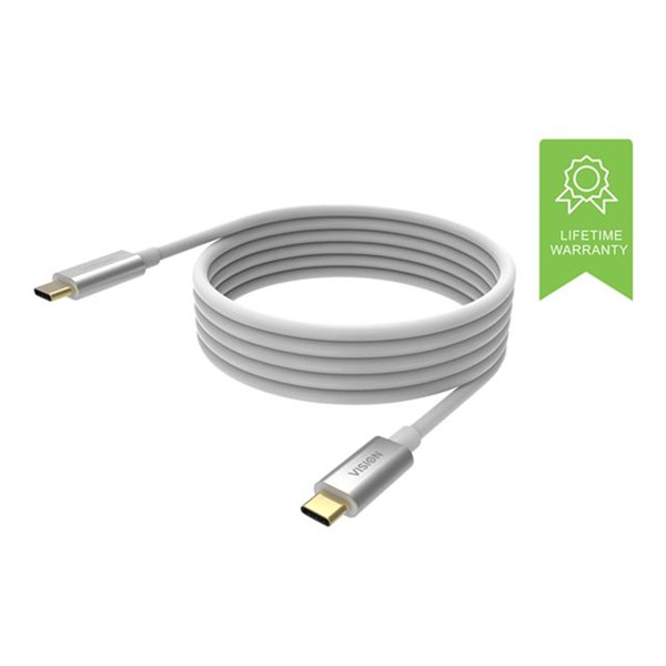 VISION 4m White USB-C Cable