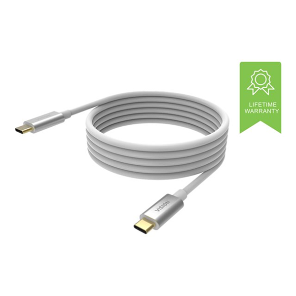 VISION 4m White USB-C Cable