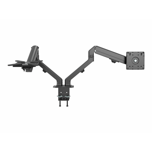 VISION Monitor Desk Arm Dual Matt Black