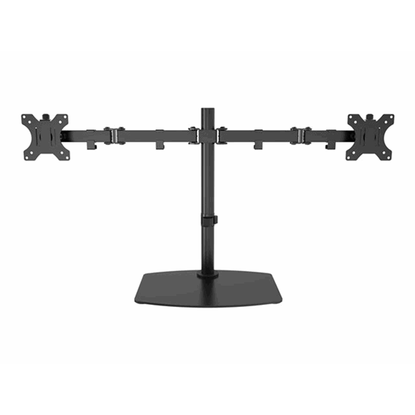 VISION Monitor Desk Stand Black Dual