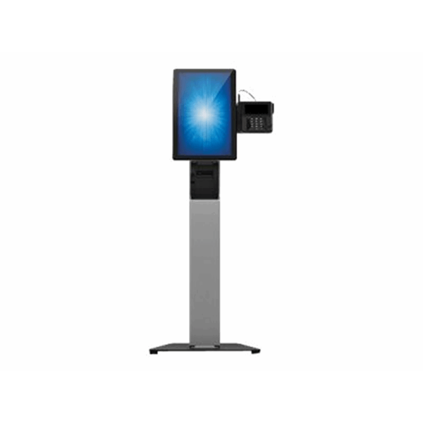 Elo Wallaby Self-Service stand - voor verkooppuntterminal - zwart/zilver Elo Wallaby Self-Service stand - voor verkooppuntterminal - zwart/zilver