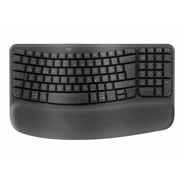 Wave Keys Wireless Ergo KBD GRAPHITE US
