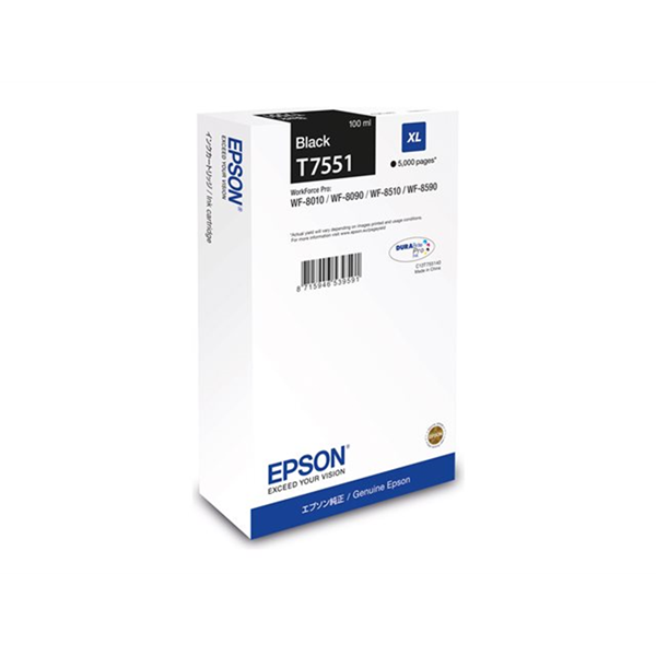 WF-8xxx Series Ink Cartridge XL Black