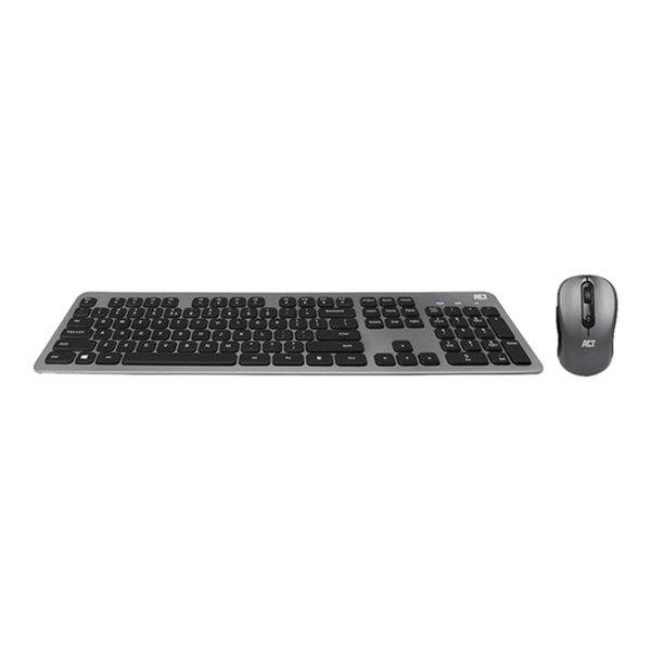 Wireless scissor keyboard and mouse bundle US lay-out