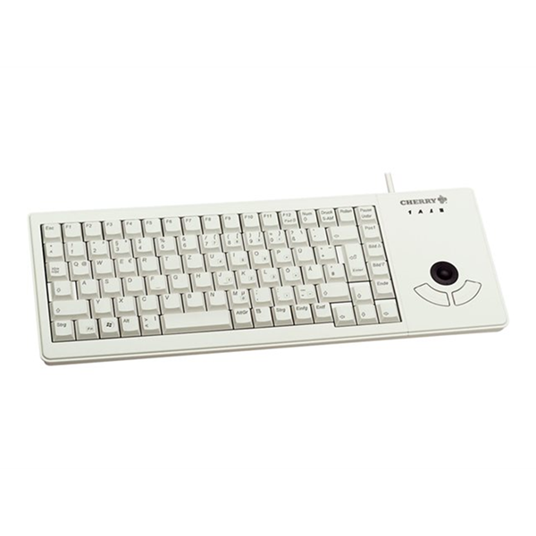 XS Trackball Keyboard light grey USB