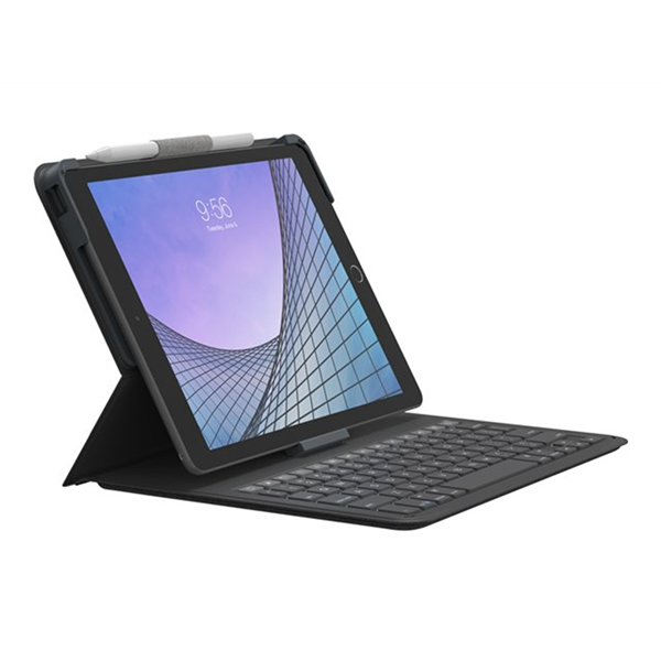 ZAGG KeybMes Fol2 iPad 10.2/10.5Charc UK