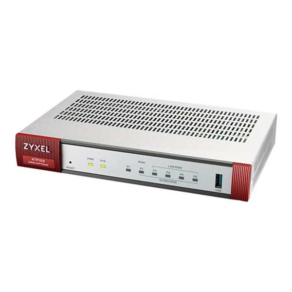Zyxel ATP 10/100/1000 VERSION 2 1*WAN 4*LAN/DMZ ports 1*USB with 1 Yr Bundle Zyxel ATP 10/100/1000 VERSION 2 1*WAN 4*LAN/DMZ ports 1*USB with 1 Yr Bundle