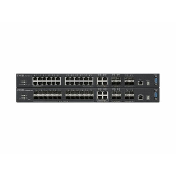 Zyxel XGS4600-32 L3 Managed Switch 28 port Gig and 4x 10G SFP+ stackable dual PSU
