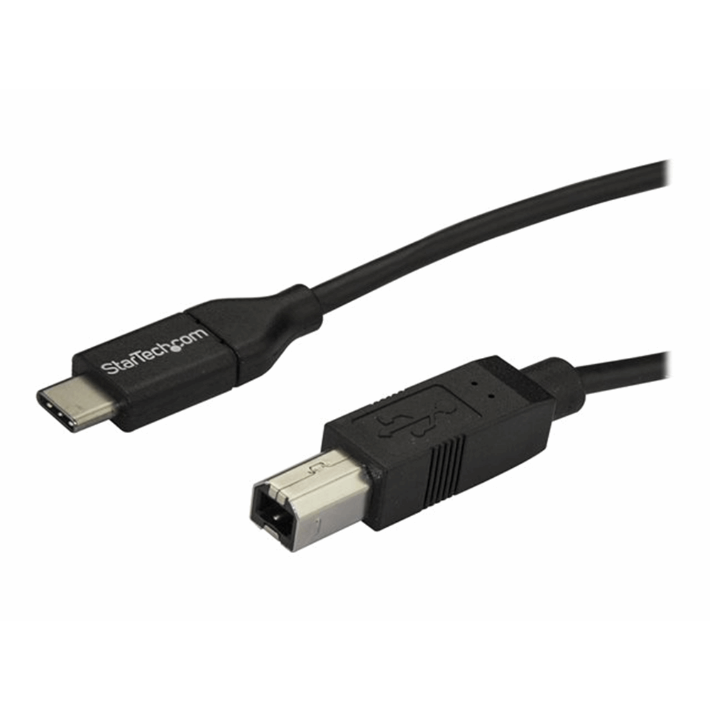 Printer Cable USB C to USB B 2m USB 2.0
