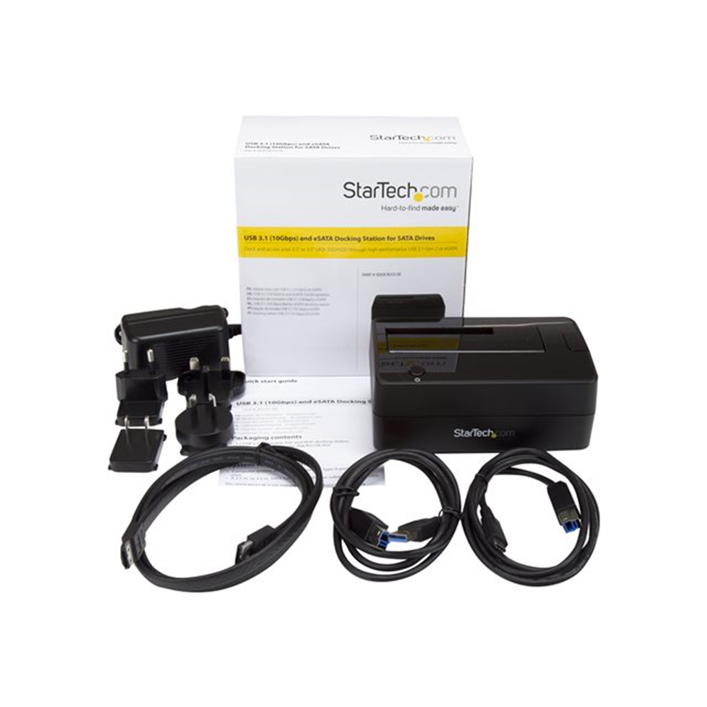 USB 3.1 10Gbps/eSATA Single-bay Dock