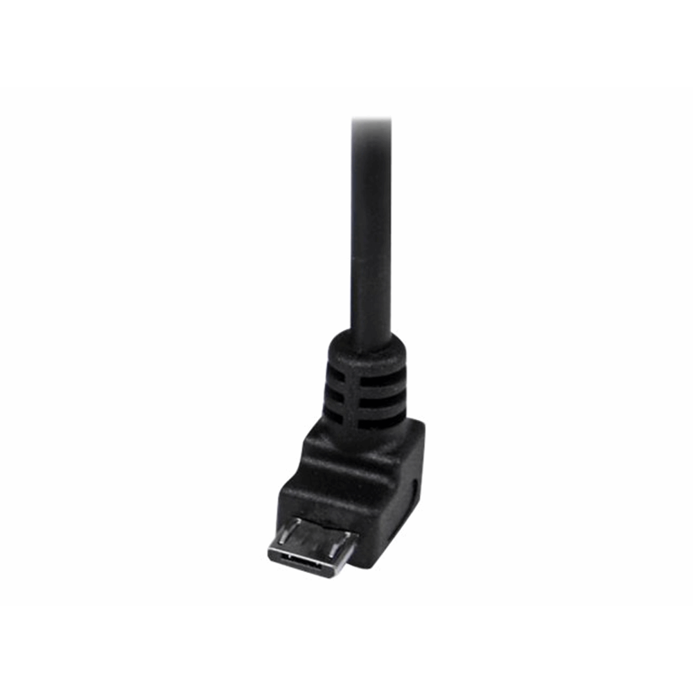2m USB to Down Angle Micro USB Cable