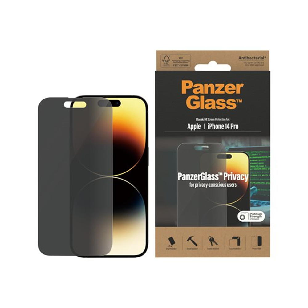 PanzerGlass - schermbeschermer voor mobiele telefoon - klassieke pasvorm