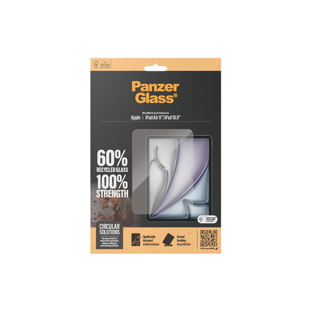 PanzerGlass - schermbeschermer voor tablet - ultrabrede pasvorm