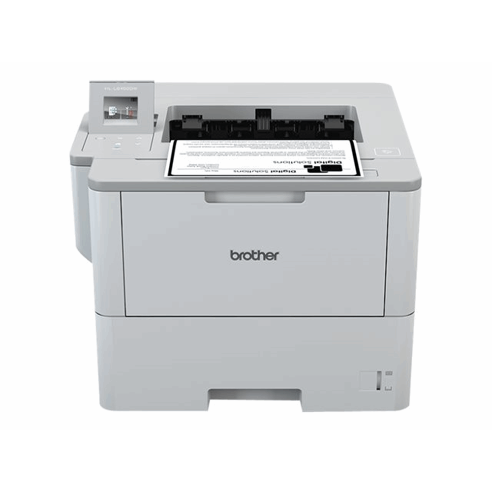 Zwart-wit A4 laserprinter 50ppm 1200dpi512MB 4.5 cm LCD touchscreen 520 vel papierlade uitbreidbaar 