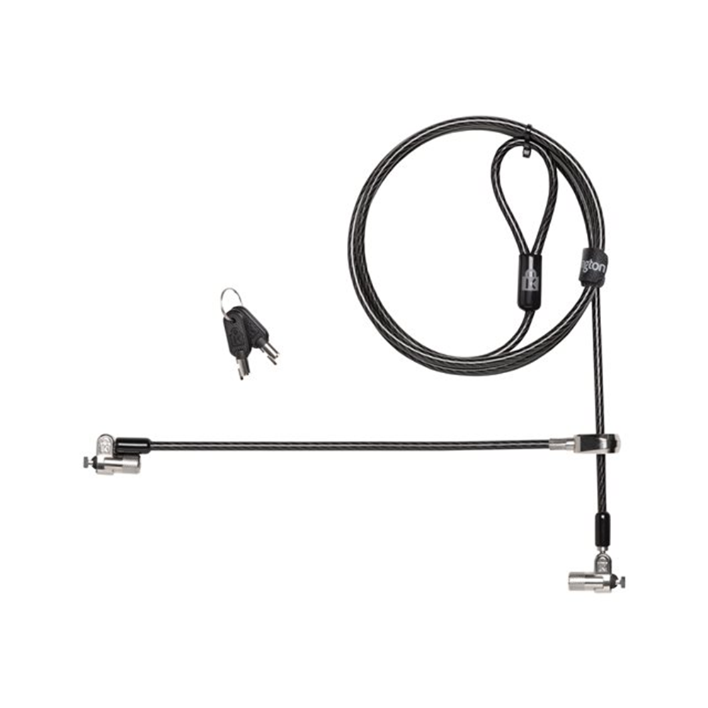 MicroSaver 2.0 Keyed Twin Laptop Lock -Single Keyed