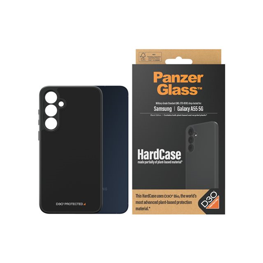 PanzerGlass HardCase Black Edition - achterzijde behuizing voor mobiele telefoon