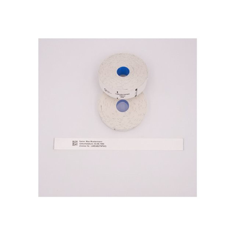 Patient Wristbands Adult White 11in 200