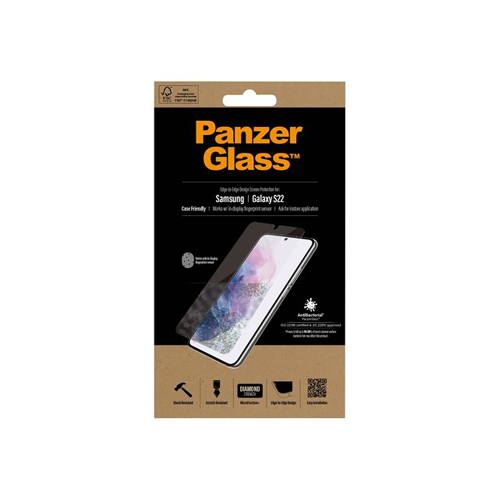 PanzerGlass - schermbeschermer voor mobiele telefoon