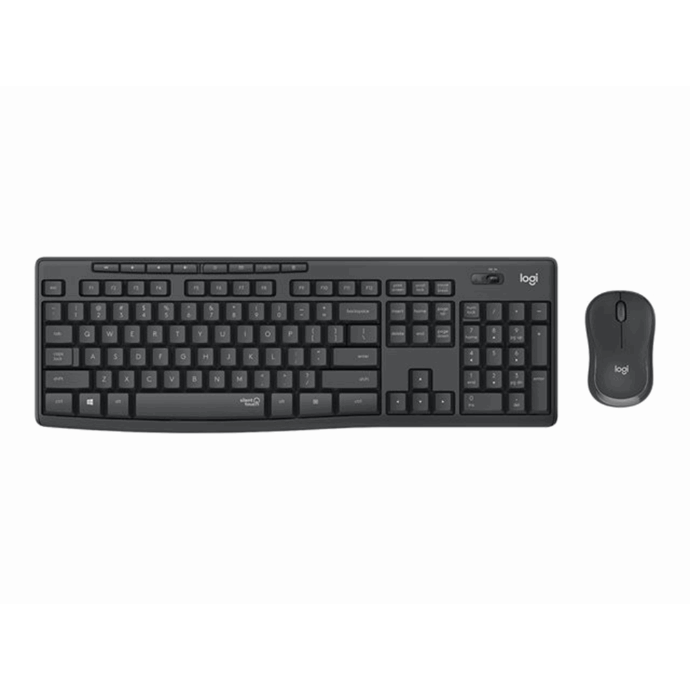 MK295 Silent Wireless Combo GRAPHITE FRA